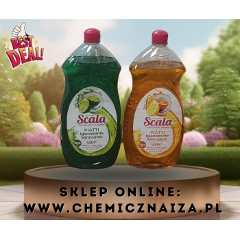 Włoski Płyn Do Mycia Naczyń Scala 1250ml